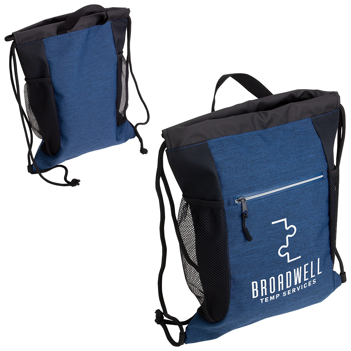Greystone Polycanvas Drawstring Backpack 1
