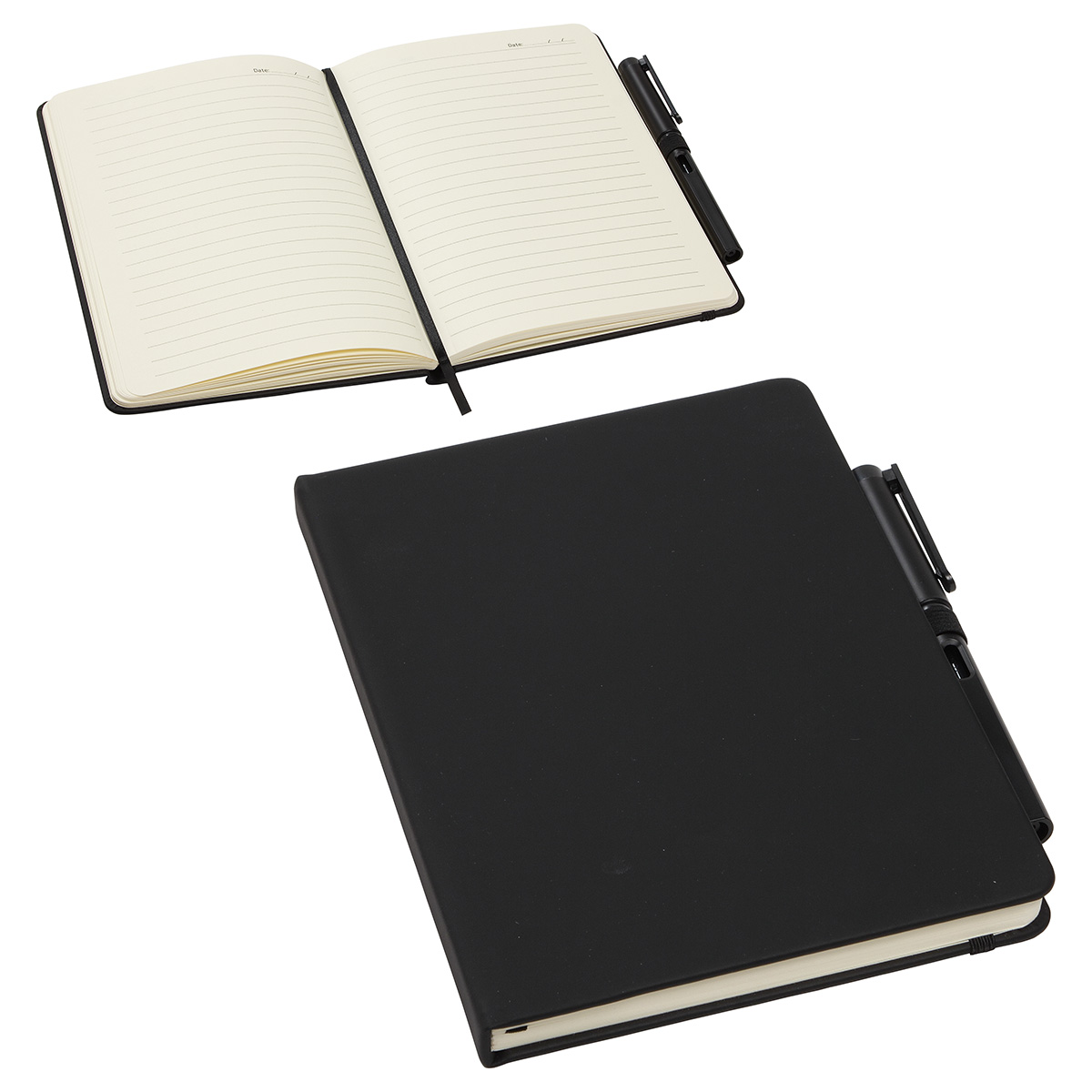 Quorum Soft Touch Journal with Matching Color Gel Pen 1