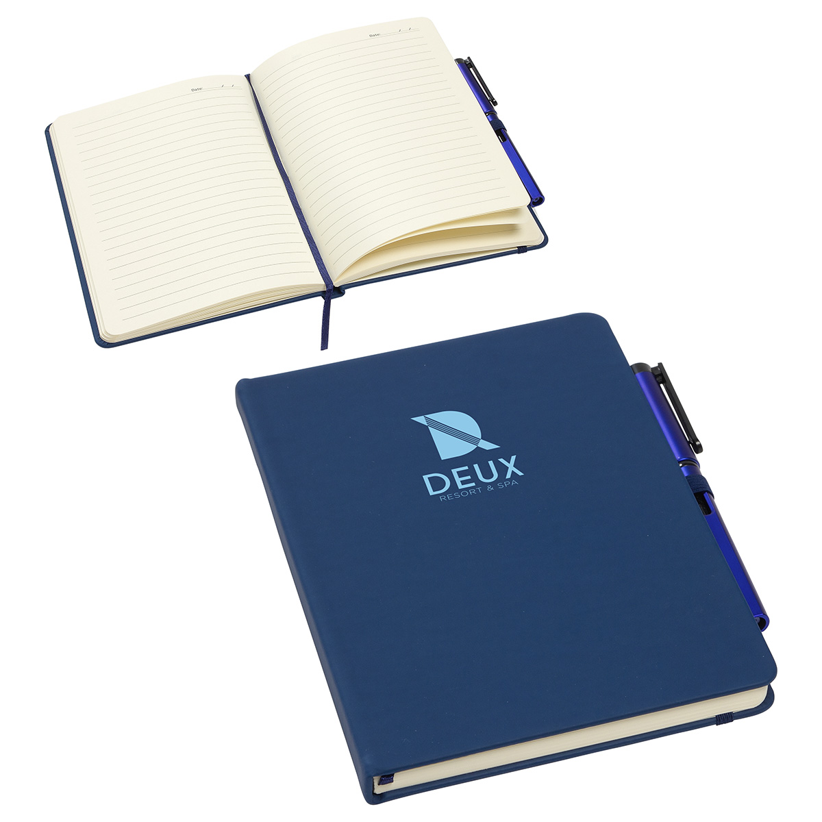 Quorum Soft Touch Journal with Matching Color Gel Pen 1