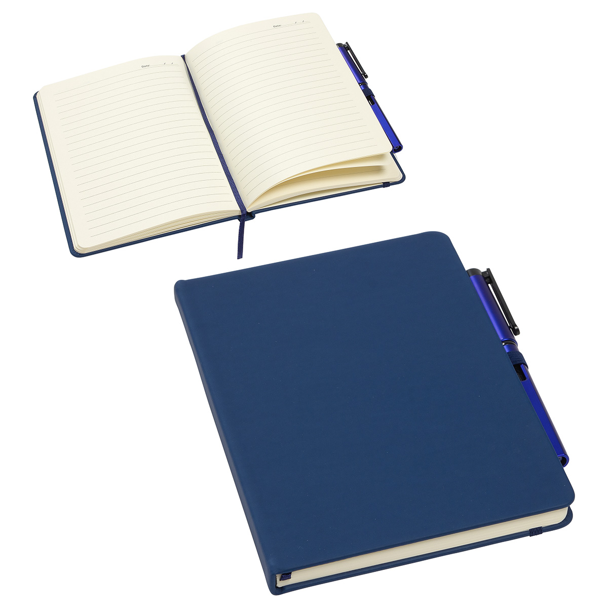 Quorum Soft Touch Journal with Matching Color Gel Pen 1