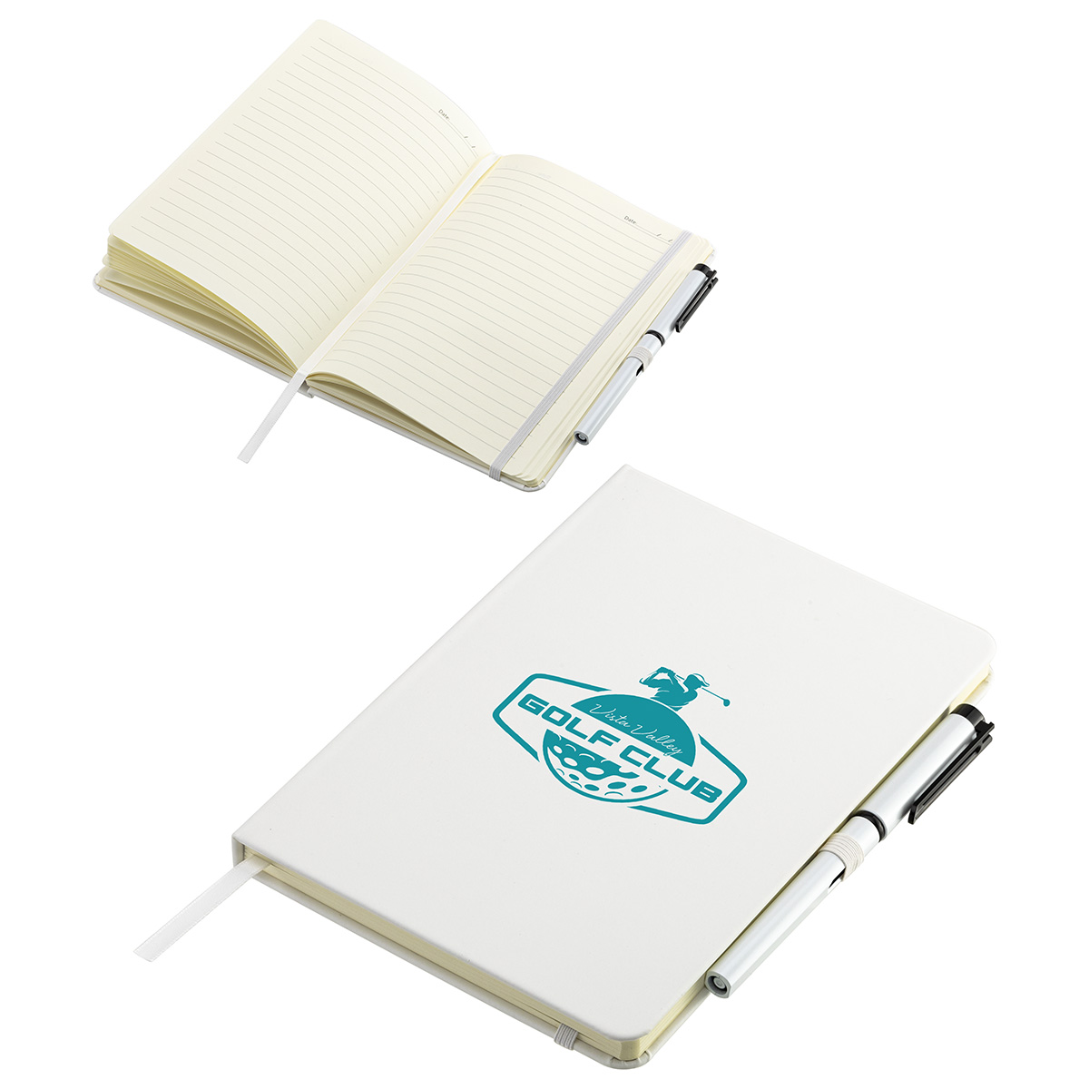 Quorum Soft Touch Journal with Matching Color Gel Pen 1