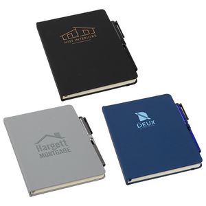 Quorum Soft Touch Journal with Matching Color Gel Pen 1