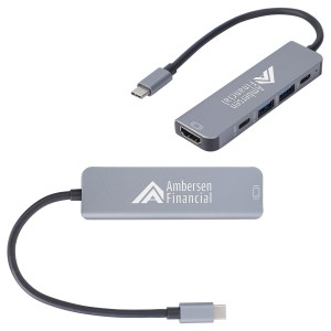 Zing USB-C 5-Port Hub with USB-A, USB-C & HDMI 1 Zing USB-C 5-Port Hub with USB-A, USB-C & HDMI 1