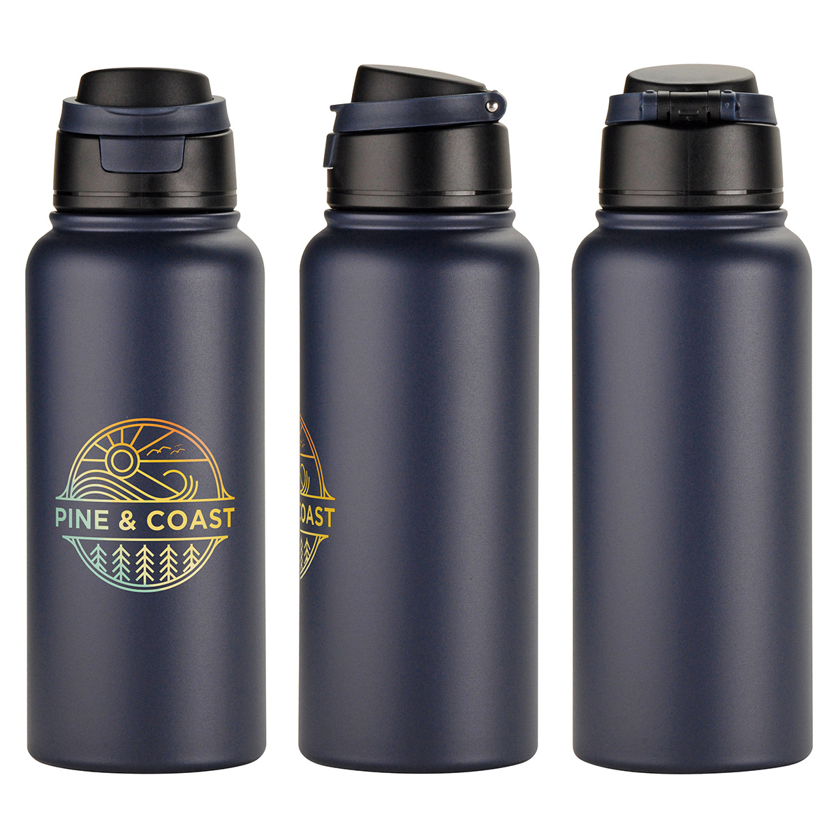 Cabrio 32 oz Recycled Stainless Steel Vacuum Insulated Bottle 1