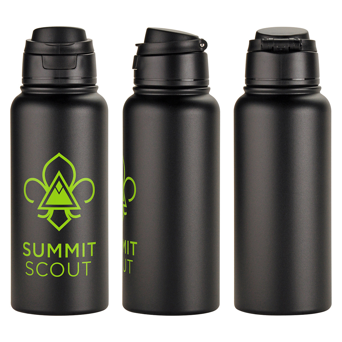 Cabrio 32 oz Recycled Stainless Steel Vacuum Insulated Bottle 1