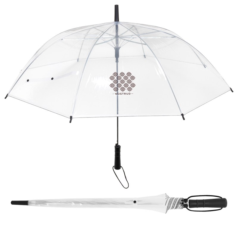 Panorama 46" Arc Auto-Open Clear Umbrella 1 Panorama 46" Arc Auto-Open Clear Umbrella 1