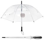 Panorama 46" Arc Auto-Open Clear Umbrella 1 Panorama 46" Arc Auto-Open Clear Umbrella 1