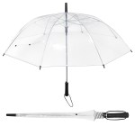 Panorama 46" Arc Auto-Open Clear Umbrella 2 Panorama 46" Arc Auto-Open Clear Umbrella 2