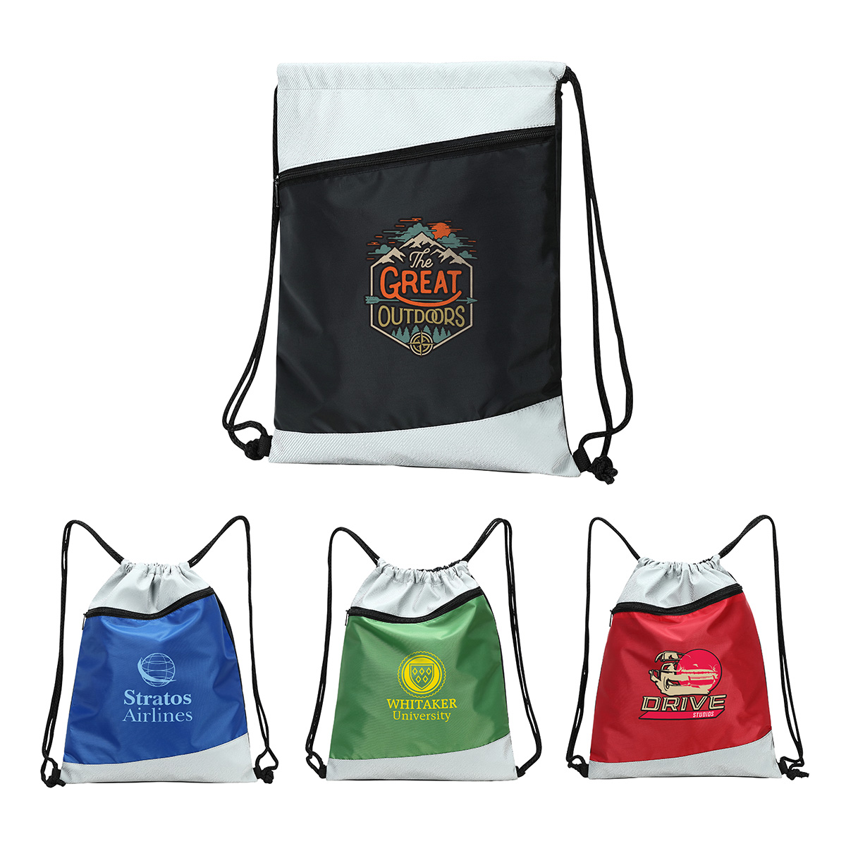 Gateway RPET Drawstring Bag 1