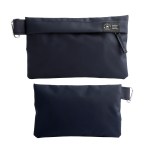 Lakeshore Recycled Nylon Utility Pouch with Carabiner 1 Lakeshore Recycled Nylon Utility Pouch with Carabiner 1