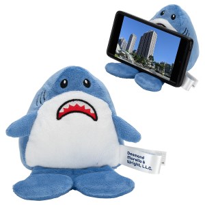 Phone Pals™ Weighted Plush Phone Holder - Shark 1 Phone Pals™ Weighted Plush Phone Holder - Shark 1