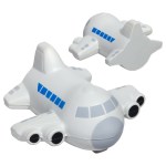 Small Airplane Stress Reliever - White Small Airplane Stress Reliever - White