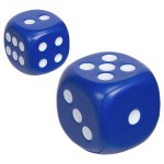 Dice Stress Reliever - Blue Dice Stress Reliever - Blue