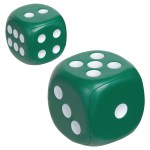 Dice Stress Reliever - Green Dice Stress Reliever - Green