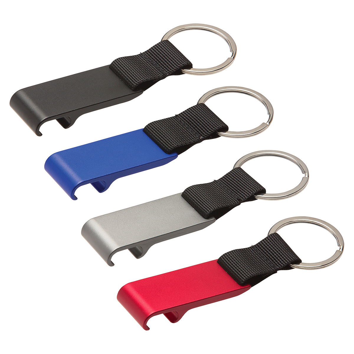 Aluminum Bottle Opener with Key Ring 1