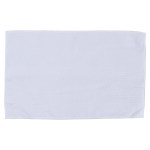 Terry Microfiber Rally Towel 11" x 18" - Full Color - White Terry Microfiber Rally Towel 11" x 18" - Full Color - White