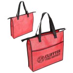 Concourse Heathered Non-Woven Tote 1 Concourse Heathered Non-Woven Tote 1