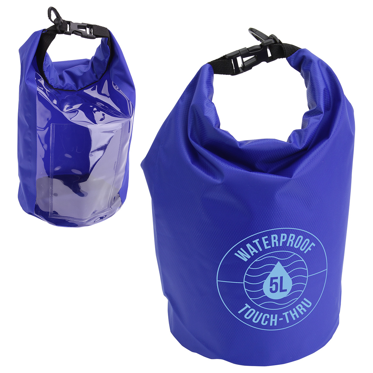 5-Liter Waterproof Gear Bag With Touch-Thru Pouch 1
