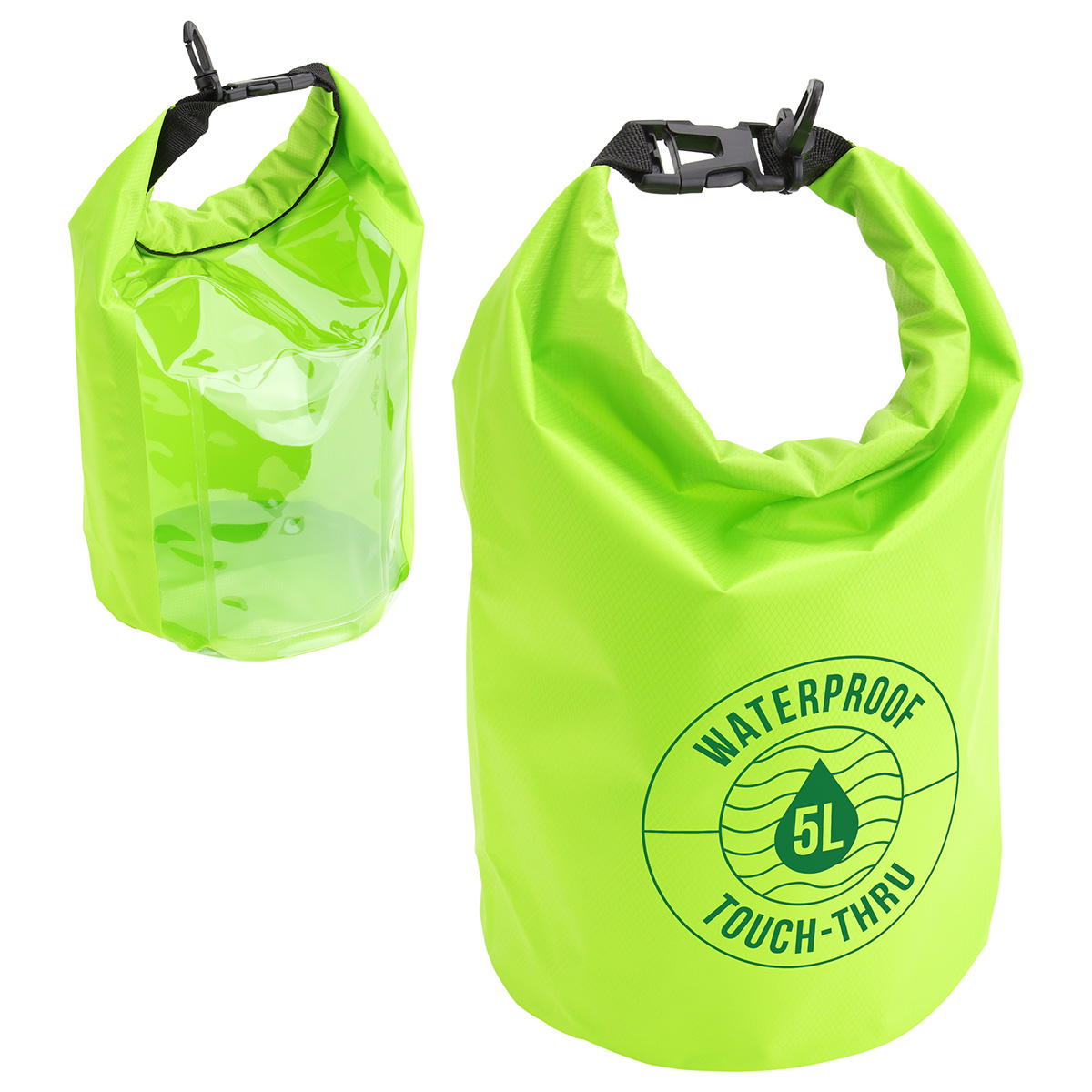 5-Liter Waterproof Gear Bag With Touch-Thru Pouch 1