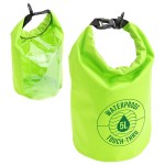 5-Liter Waterproof Gear Bag With Touch-Thru Pouch - Red 5-Liter Waterproof Gear Bag With Touch-Thru Pouch - Red
