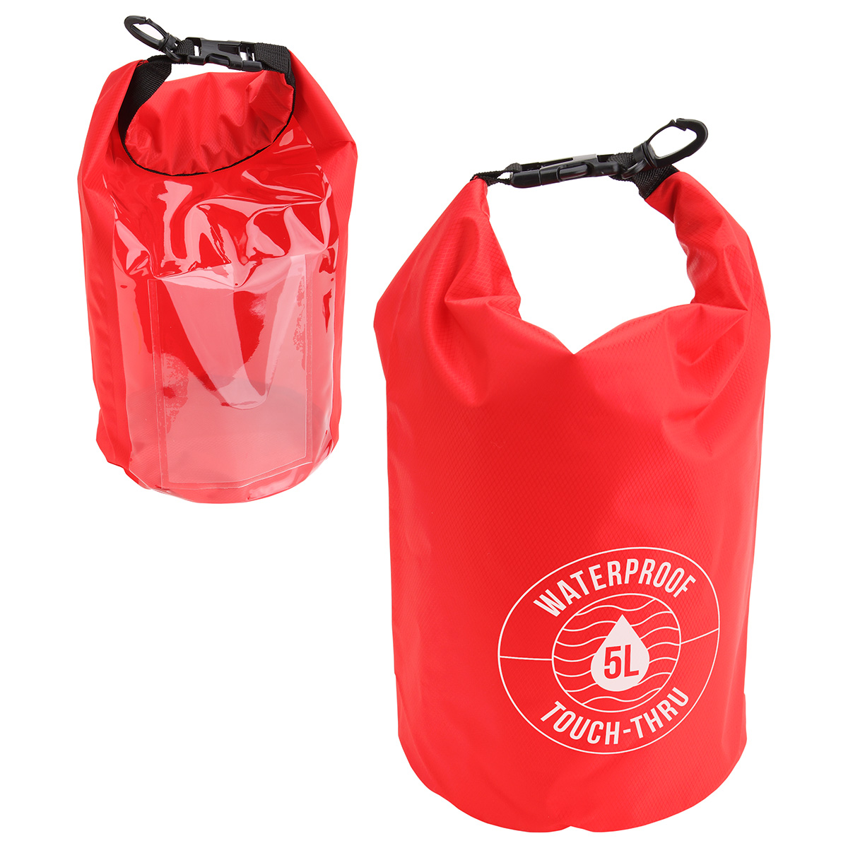 5-Liter Waterproof Gear Bag With Touch-Thru Pouch 1