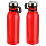 Puebla 26 oz RPET Bottle - Translucent Red Puebla 26 oz RPET Bottle - Translucent Red
