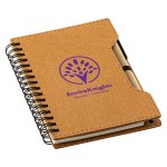 Agenda Recycled Spiral Notebook with Sticky Notes & Pen 1 Agenda Recycled Spiral Notebook with Sticky Notes & Pen 1