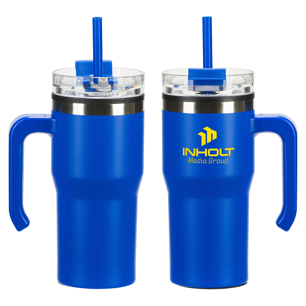 Outback 20 oz Stainless Steel/Polypropylene Mug with Lid and Straw 1