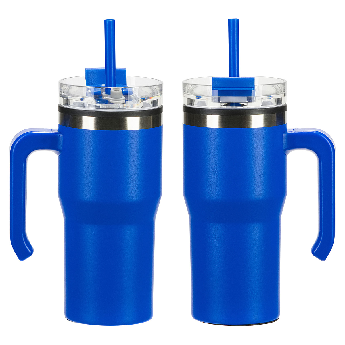 Outback 20 oz Stainless Steel/Polypropylene Mug with Lid and Straw 1