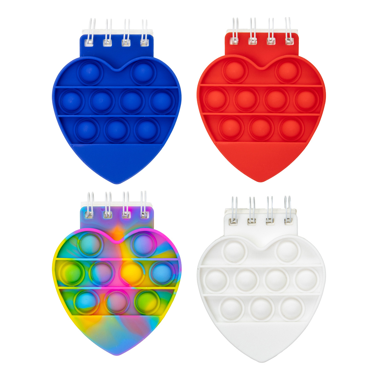 Heart Push Pop Spiral Notebook 1