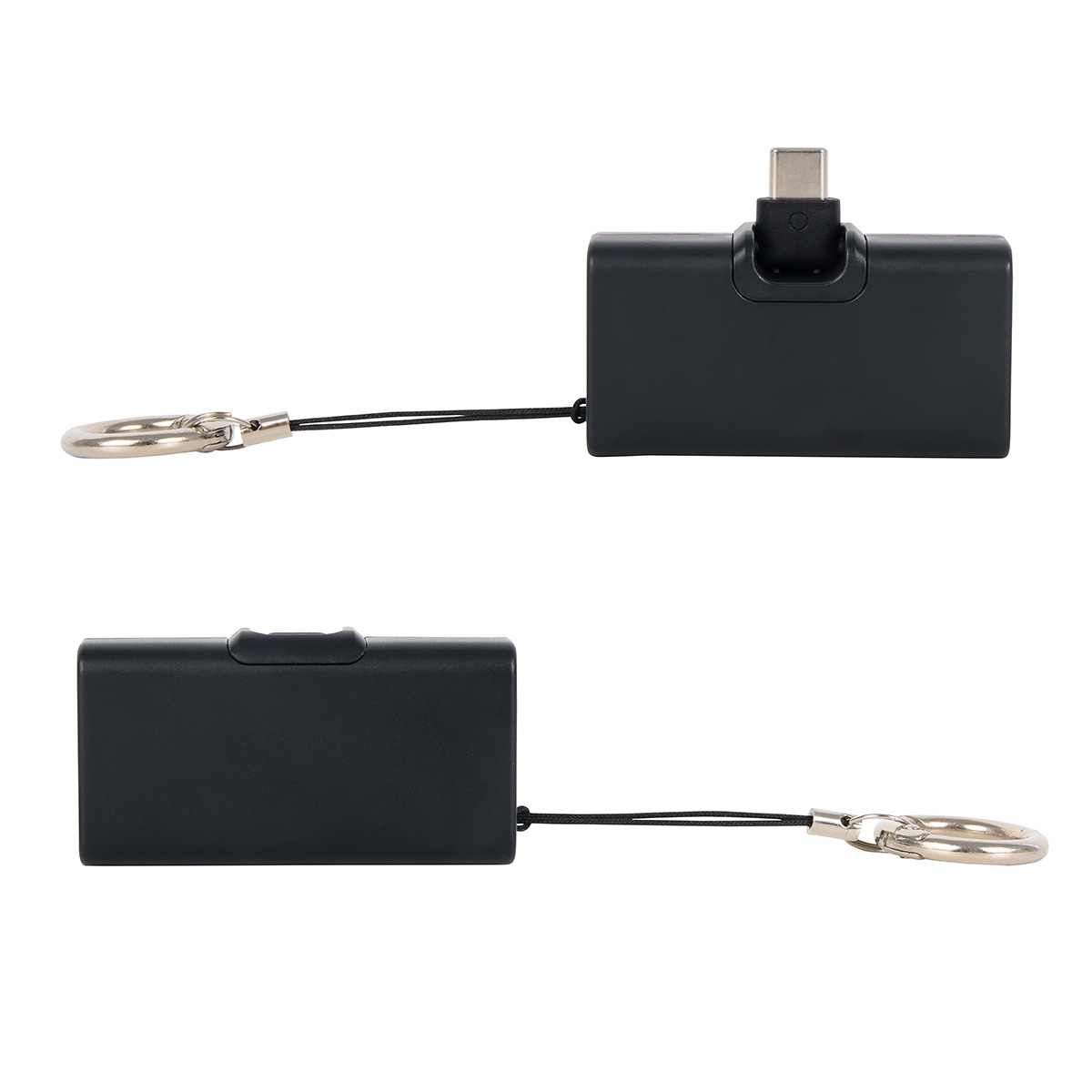 Bijou 1200mAh UL Listed Power Bank with USB-C Tip & Keyring 1