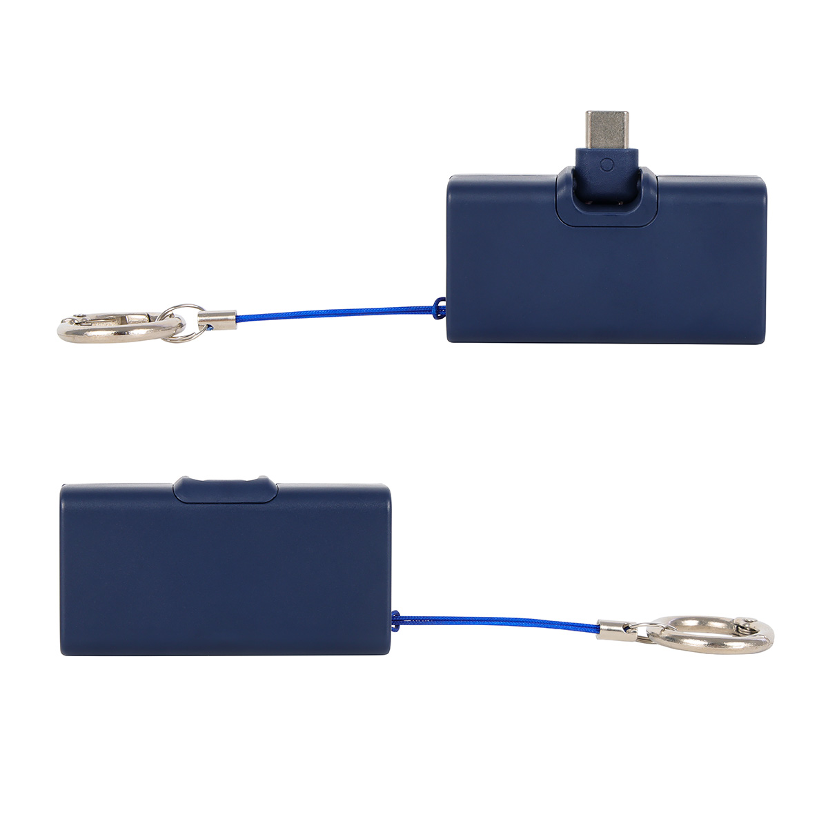 Bijou 1200mAh UL Listed Power Bank with USB-C Tip & Keyring 1