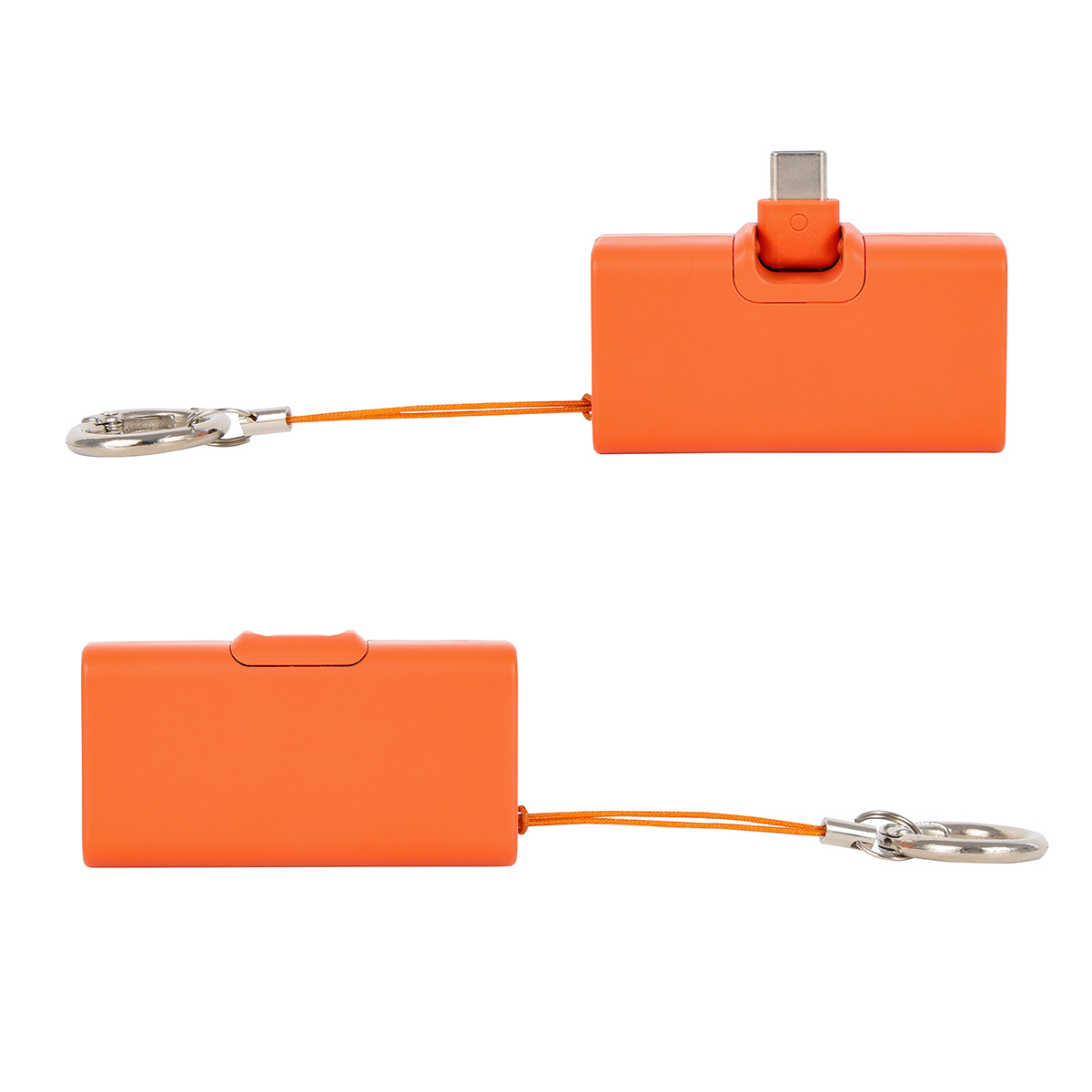 Bijou 1200mAh UL Listed Power Bank with USB-C Tip & Keyring 1
