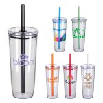 Norris 20 oz Recycled Acrylic Straw Tumbler 1 Norris 20 oz Recycled Acrylic Straw Tumbler 1