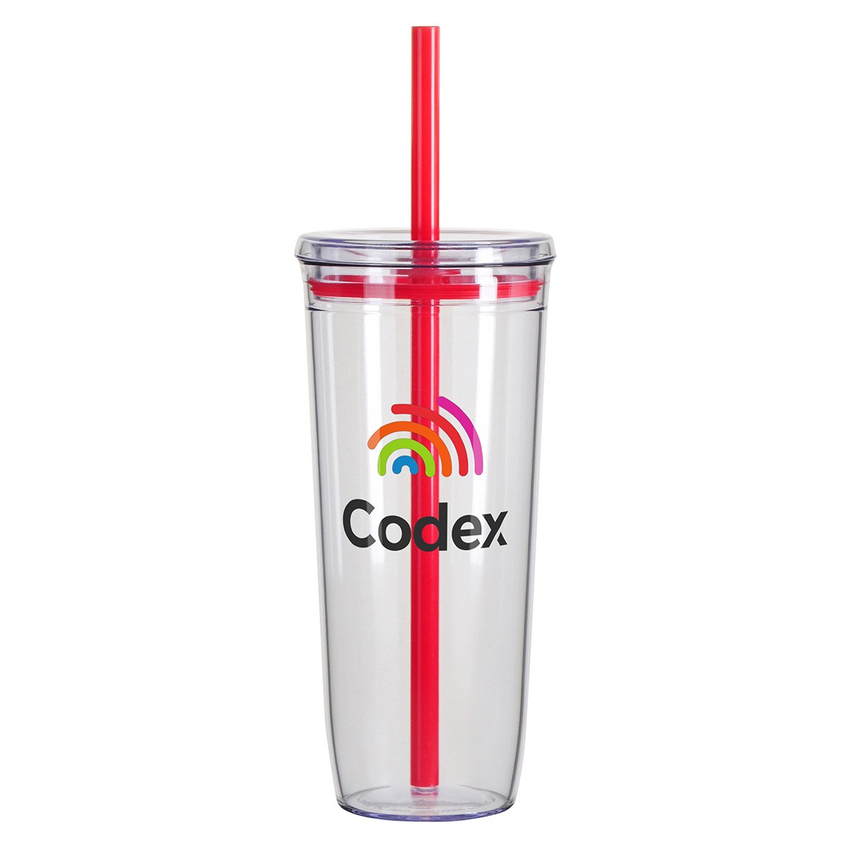 Norris 20 oz Recycled Acrylic Straw Tumbler 1