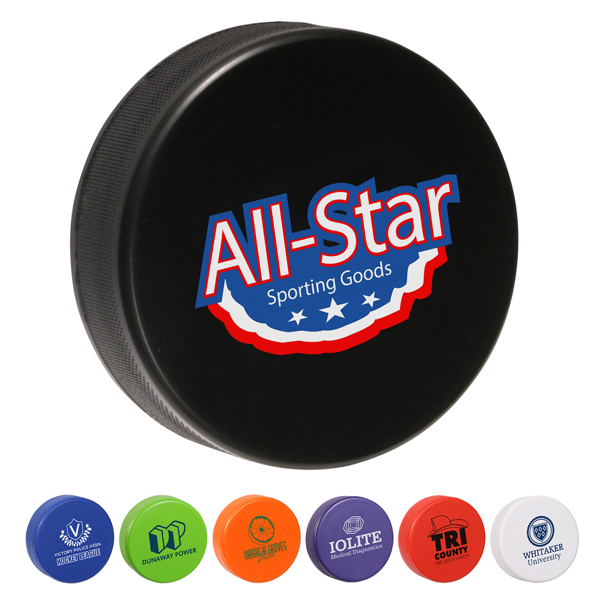 Hockey Puck Stress Reliever 1
