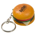 Hamburger Stress Reliever Key Chain 1 Hamburger Stress Reliever Key Chain 1