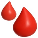 Droplet Stress Reliever - Red Droplet Stress Reliever - Red