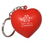 Valentine Heart Stress Reliever Key Chain - Red Valentine Heart Stress Reliever Key Chain - Red
