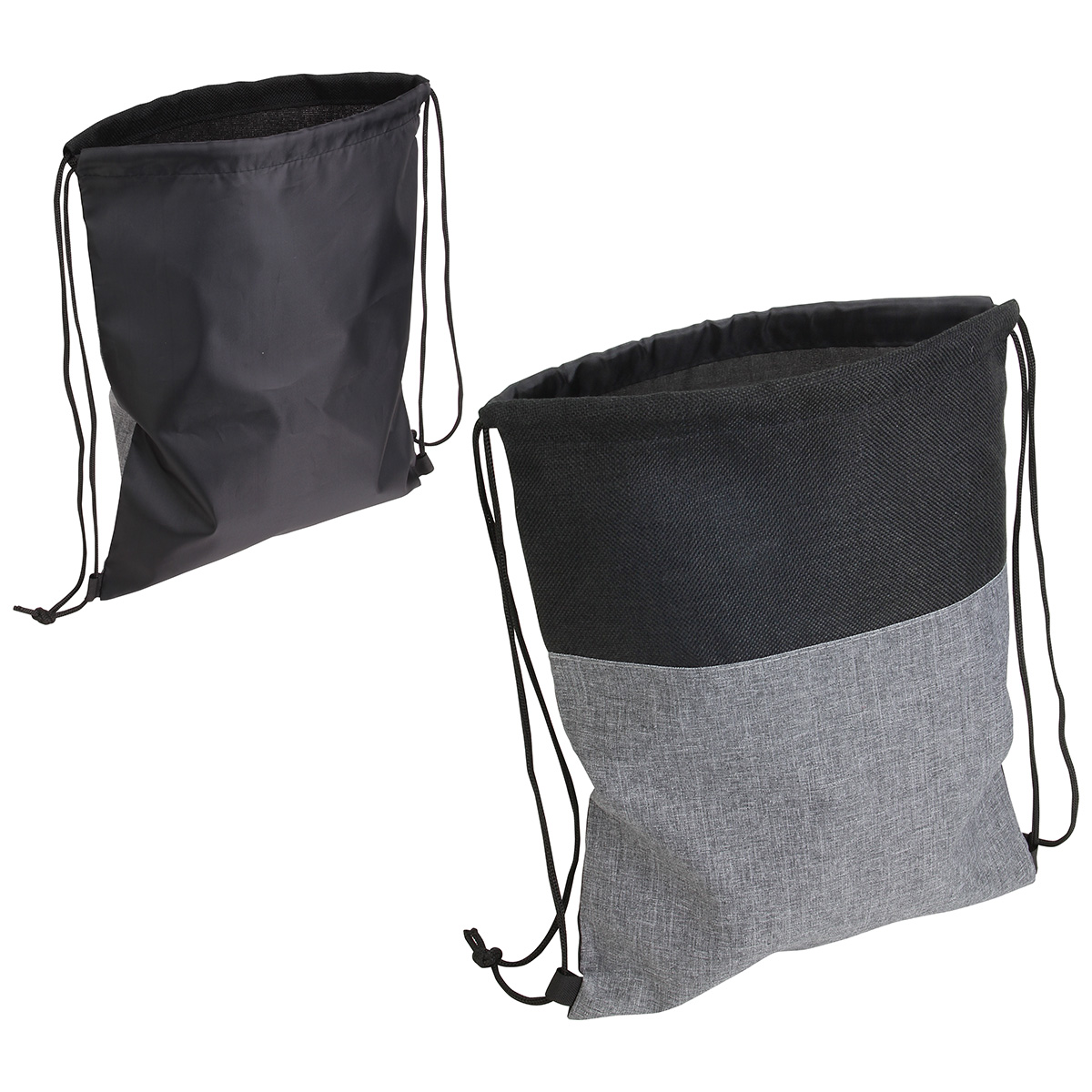 Quill Non-Woven/Nylon Drawstring Backpack 1