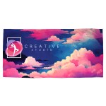 Silk Touch Beach Blanket/Towel 30" x 60" 450GSM Poly/Cotton-Full Color 1 Silk Touch Beach Blanket/Towel 30" x 60" 450GSM Poly/Cotton-Full Color 1