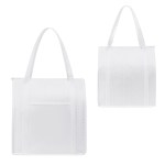 Sundial Non-Woven Lunch Cooler Bag - White Sundial Non-Woven Lunch Cooler Bag - White