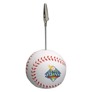 Baseball Stress Reliever Memo Holder 1 Baseball Stress Reliever Memo Holder 1