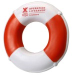 Life Preserver Stress Reliever - Red/White Life Preserver Stress Reliever - Red/White