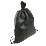 Glide Right Non-Woven Drawstring Backpack - Black/Gray Glide Right Non-Woven Drawstring Backpack - Black/Gray