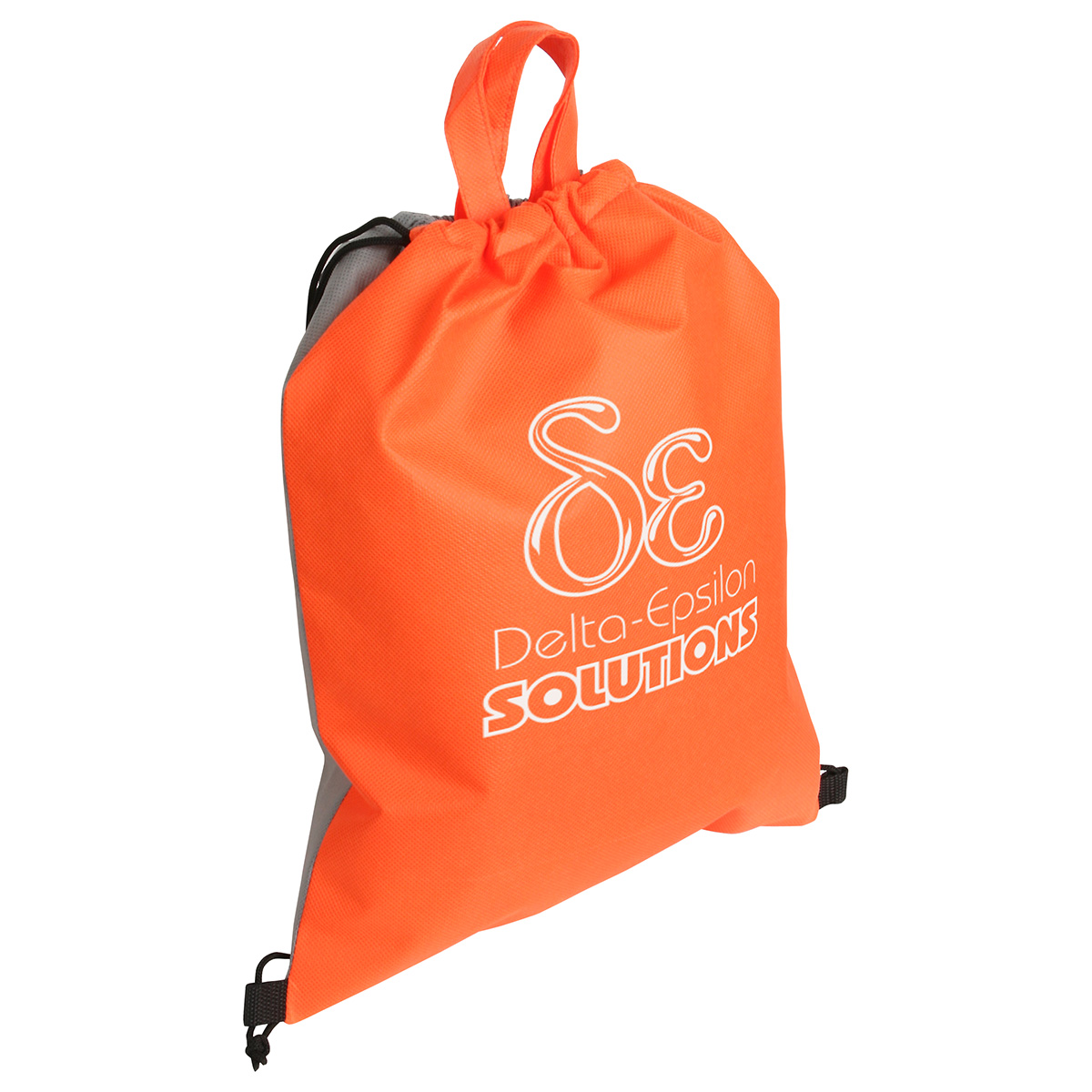 Glide Right Non-Woven Drawstring Backpack 1