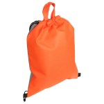 Glide Right Non-Woven Drawstring Backpack - Purple/Gray Glide Right Non-Woven Drawstring Backpack - Purple/Gray