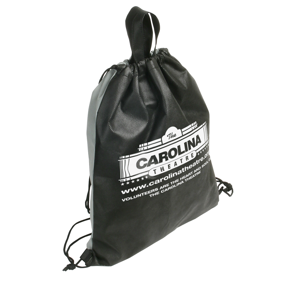 Glide Right Non-Woven Drawstring Backpack 1