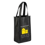 Orchard Breeze 2-Bottle Non-Woven Wine Bag - Black Orchard Breeze 2-Bottle Non-Woven Wine Bag - Black