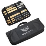 Redwood 10-piece Stainless Steel BBQ Set with Carrying Bag 1 Redwood 10-piece Stainless Steel BBQ Set with Carrying Bag 1